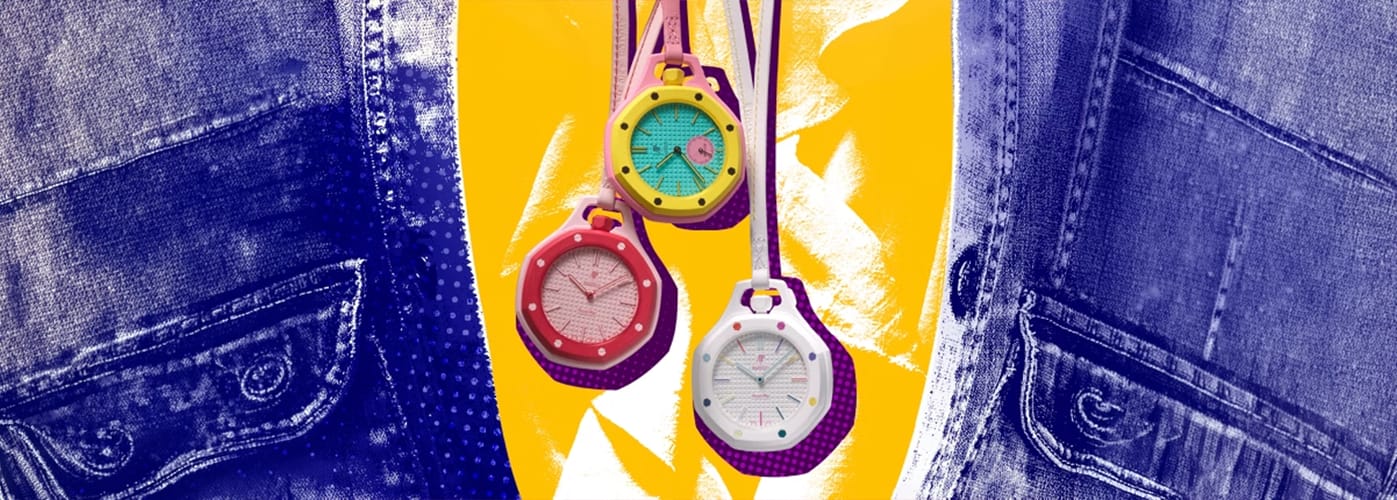 تعاون استثنائي بين Audemars Piguet وSwatch «Royal Pop»… ساعة جيب تعيد ابتكار الفخامة السويسرية بروح الـPop Art