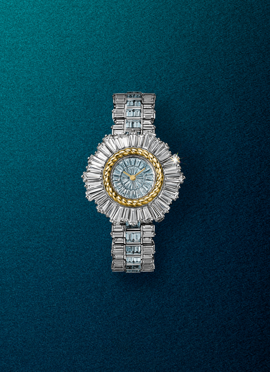 Tiffany & Co تكشف عن ساعة Rope High Jewelry فريدة بالألماس والأكوامارين